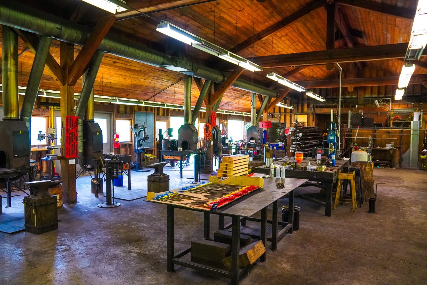 Check out this blacksmith workshop for classes!