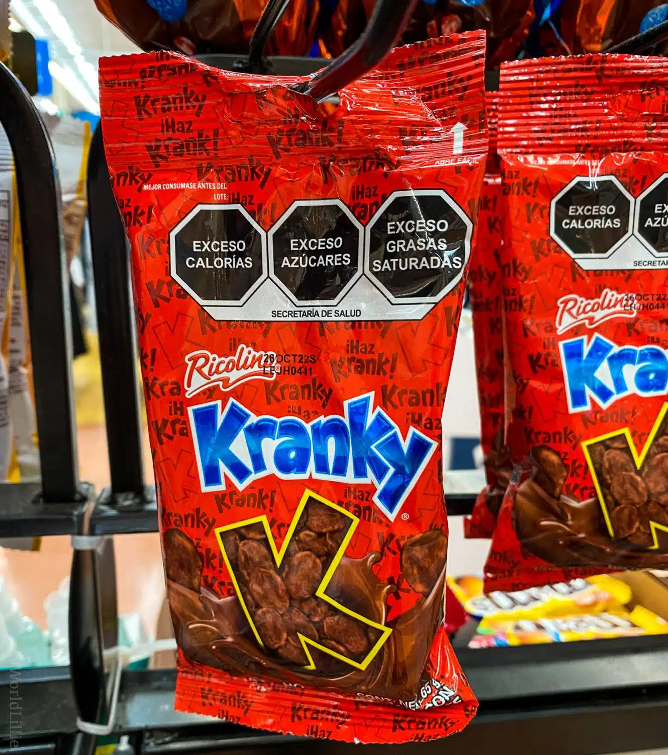 Kranky candy in Mexico made me smile.