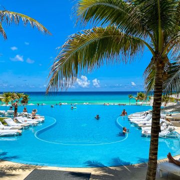 Le Blanc all-inclusive resort in Cancun, Mexico.
