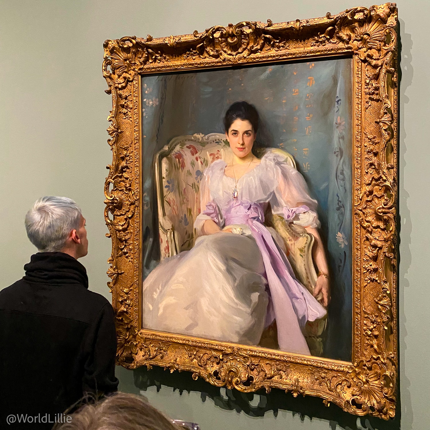 "Lady Agnew of Lochnaw," by Sargent in 1892.