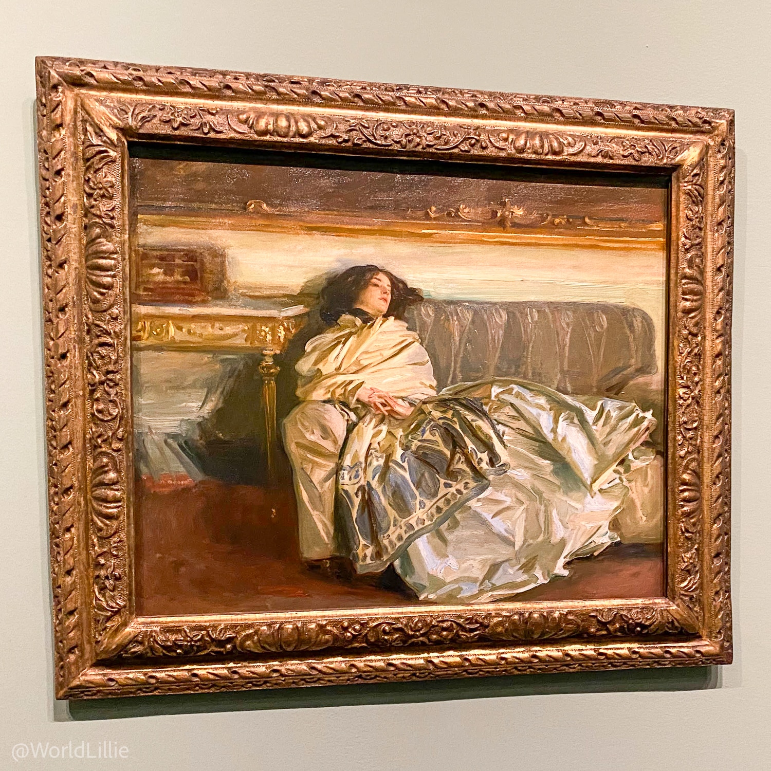"Nonchaloir (Repose)," 1911 by Sargent.