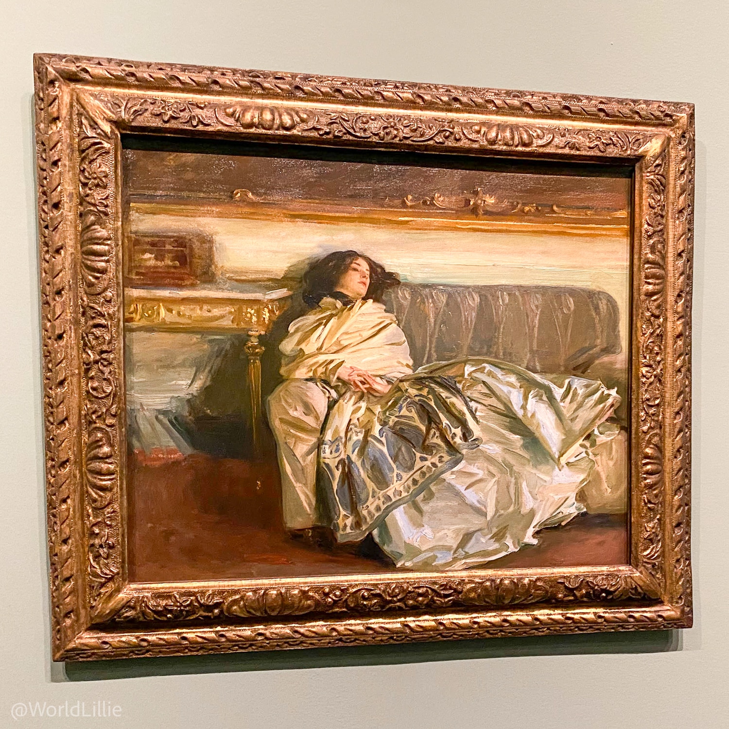 "Nonchaloir (Repose)," 1911 by Sargent.