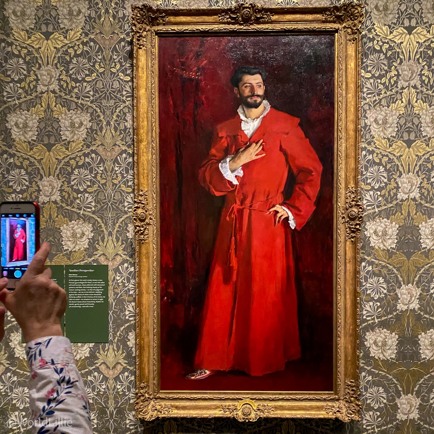 "Dr Pozzi at Home," by Sargent in 1881