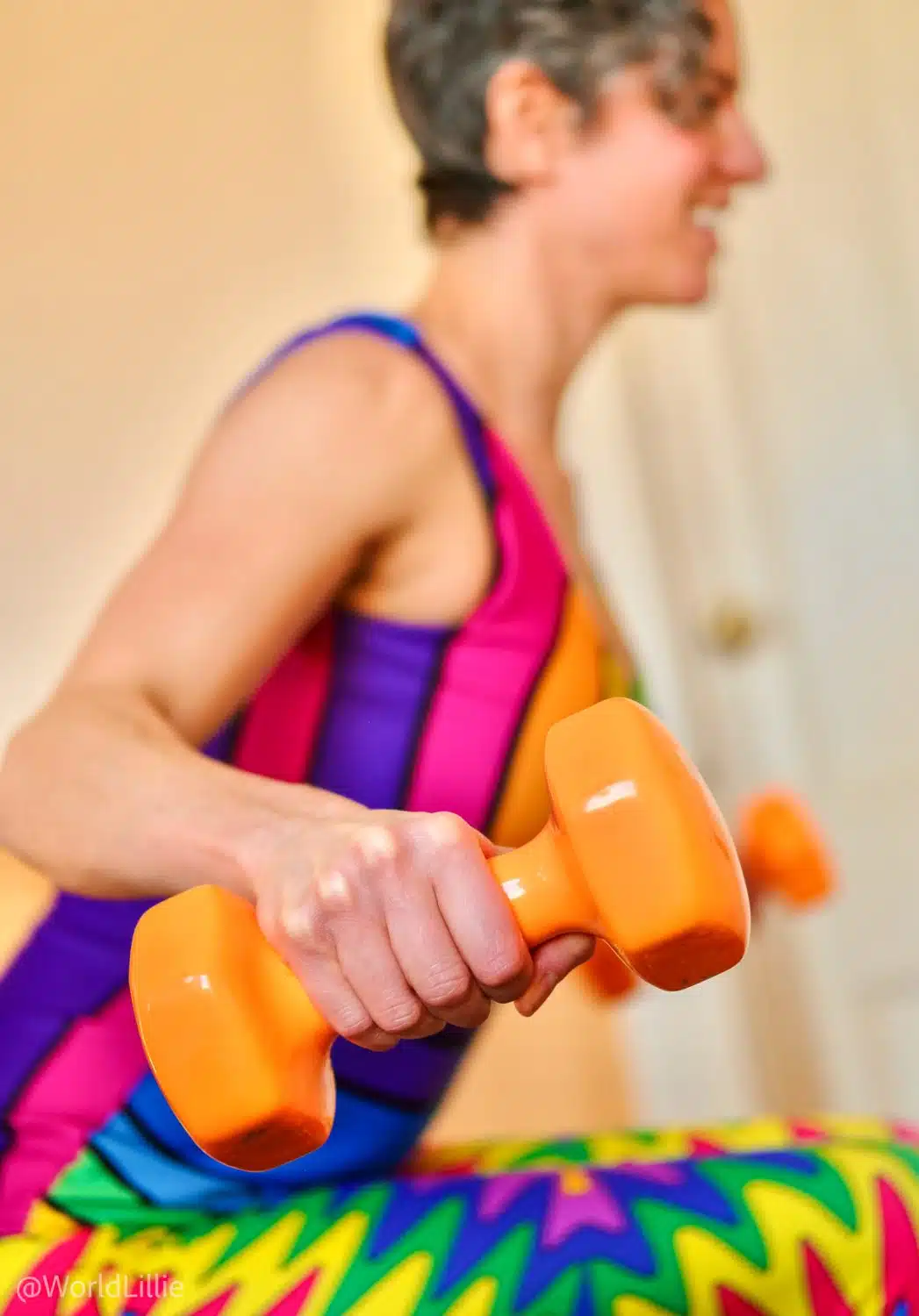 Weight amounts can go up each week to progress.