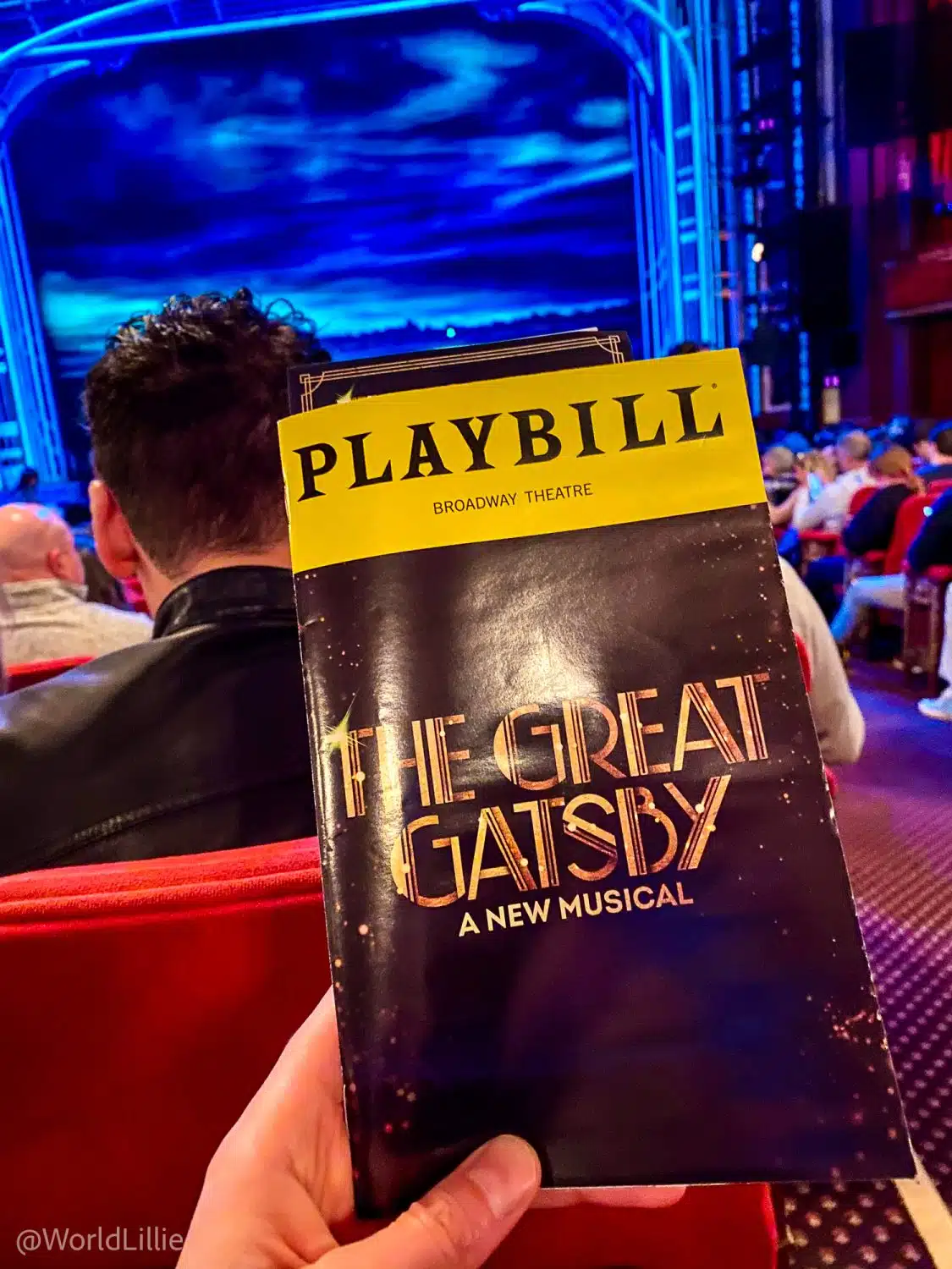 How was "The Great Gatsby" musical on Broadway?