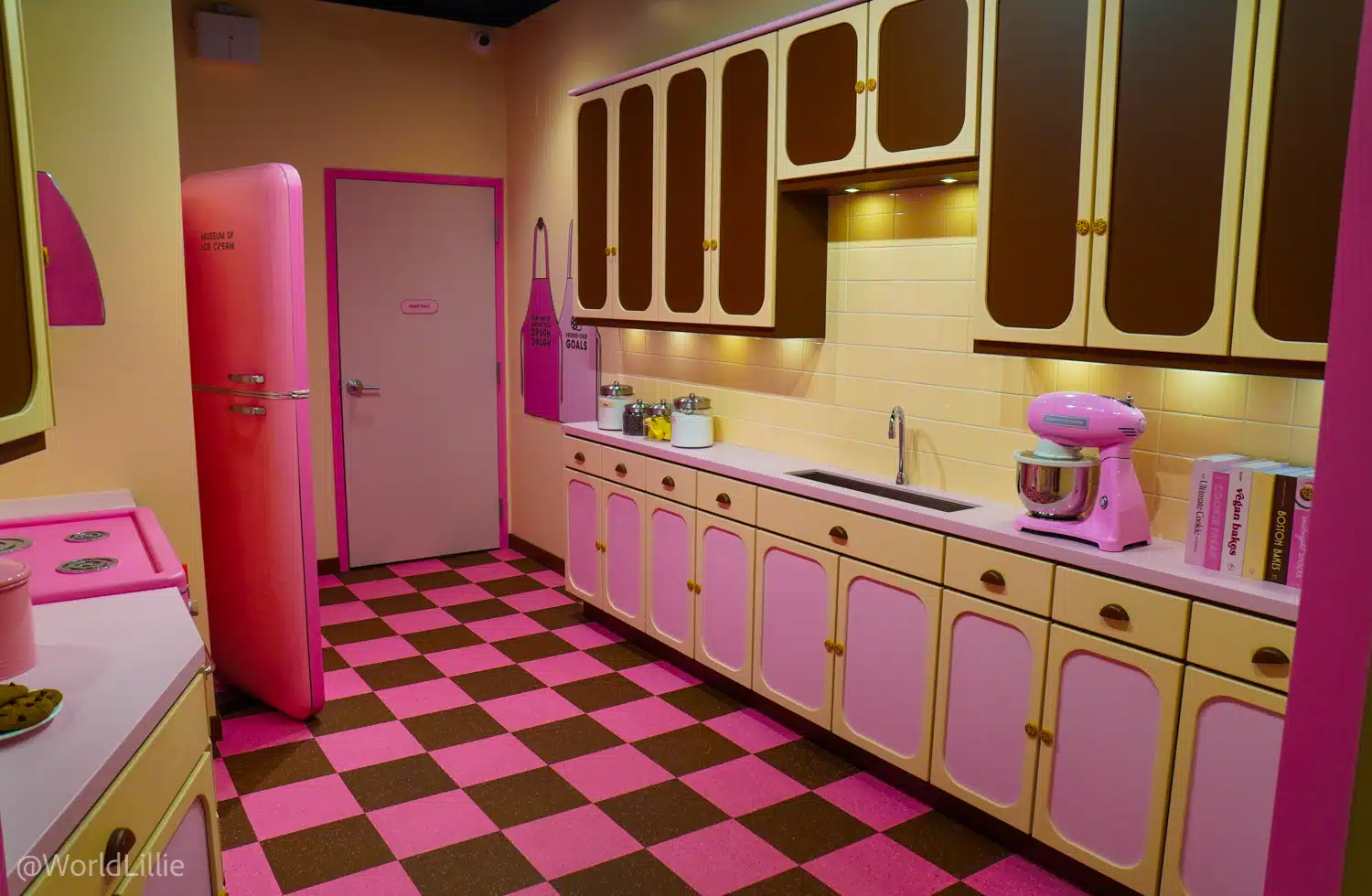 The somewhat awkward kitchen "play space"